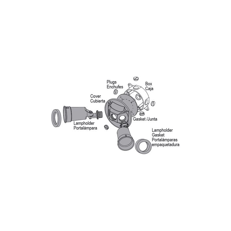 Sigma Engineered Solutions Switch Controlled Bronze Lamp Holder Kit Hardwired