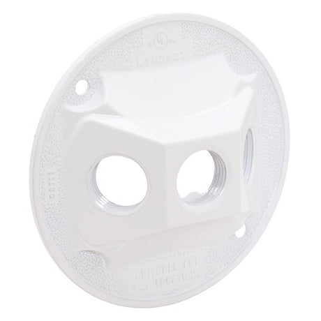 Sigma Engineered Solutions Round Die-Cast Metal 4.13 in. H X 4.13 in. W Lampholder Cover