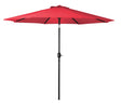 Seasonal Trends 69867 Crank Umbrella, 92.9 in H, 107.9 in W Canopy, 107.9 in L Canopy, Round Canopy, Steel Frame