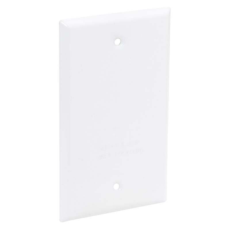 Sigma Engineered Solutions Rectangle Stamped Steel 1 gang 4.52 in. H X 2.77 in. W Flat Box Cover