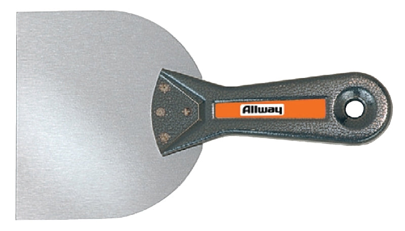ALLWAY T45 Knife, 4-1/2 in W Blade, Steel Blade, Flexible Blade, Plastic Handle