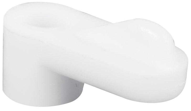 Make-2-Fit PL 7773 Window Screen Clip with Screw, 5/16 in D Dimensions, Plastic, White
