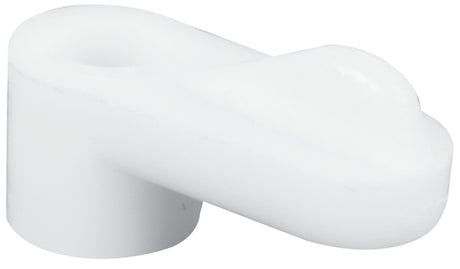 Make-2-Fit PL 7773 Window Screen Clip with Screw, 5/16 in D Dimensions, Plastic, White