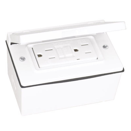 Sigma Engineered Solutions Rectangle Die-Cast Metal 1 gang 2.83 in. H X 4.57 in. W Horizontal GFCI C