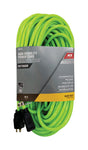Ace Outdoor 80 ft. L Neon Green Extension Cord 12/3 SJTW