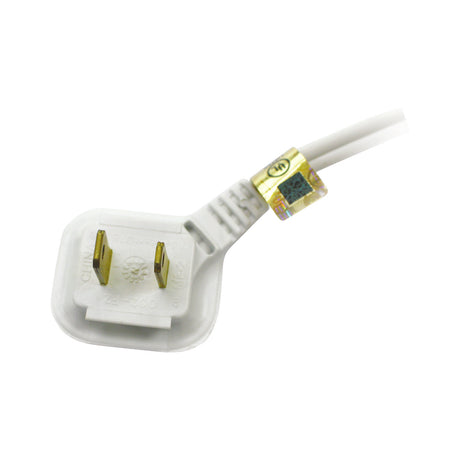 Ace Indoor 12 ft. L White Extension Cord