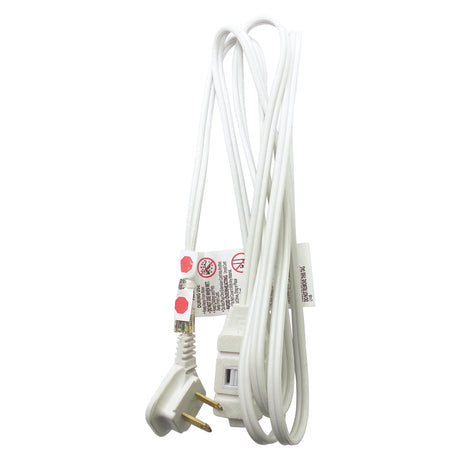 Ace Indoor 6 ft. L White Extension Cord 16/2 SPT-2