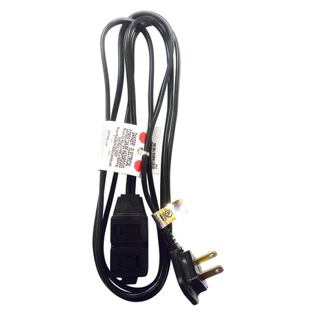 Ace Indoor 6 ft. L Black Extension Cord 16/2 SPT-2