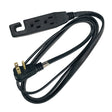 Ace Indoor 6 ft. L Black Extension Cord 16/3 STP-3