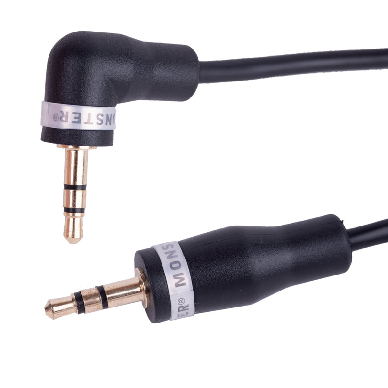 Monster Just Hook It Up 3 ft. L Stereo Plug Cable 3.5 mm