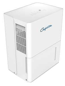 Comfort-Aire BHD-22A Dehumidifier, 2.2 A, 115 V, 250 W, 2-Speed, 22 pt/day Humidity Removal, 6.34 pt Tank
