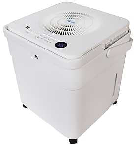 Comfort-Aire BCD-35A Cube Dehumidifier without Pump, 3.1 A, 115 VAC, 345 W, 2-Speed, 35 ppd Humidity Removal