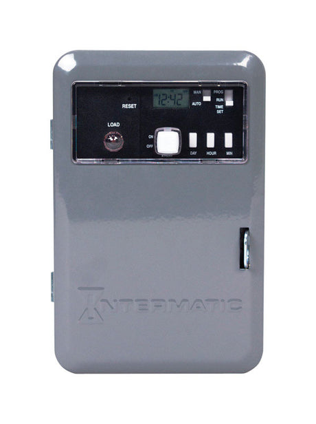 Intermatic Indoor Electronic Time Switch 240 V Gray