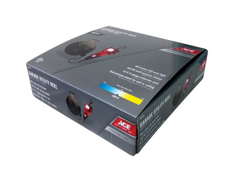 Ace 25 ft. L Plastic Automatic Retractor 3 in 1 Power Reel w/Inflator