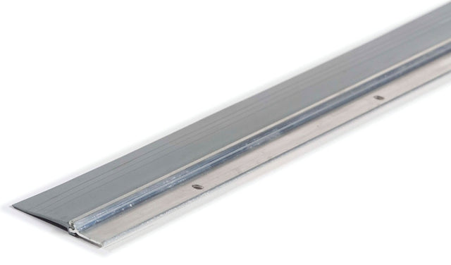M-D 69620 Door Sweep, Mill Flange, 48 in L, 2-1/4 in W, Aluminum Flange, Vinyl Insert
