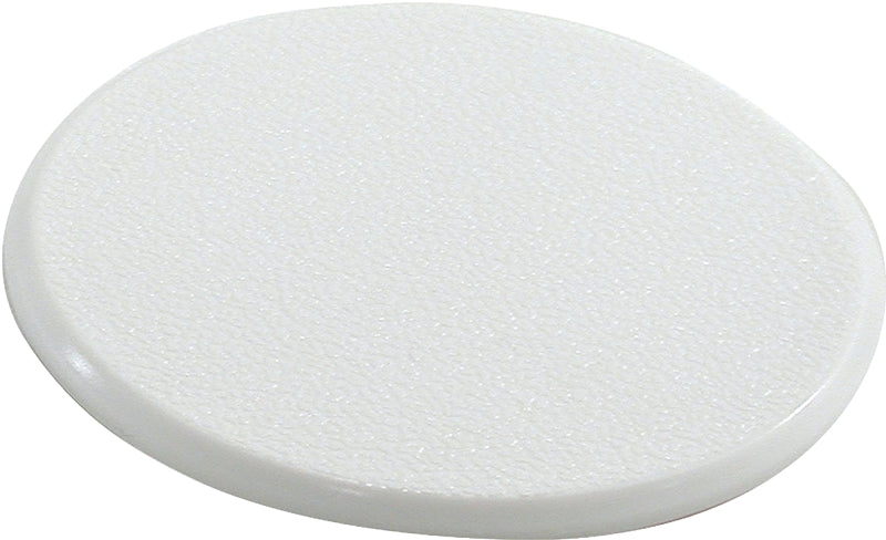 Shepherd Hardware 9552 Round Protector, White, 5 in L, 5 in W, Plastic
