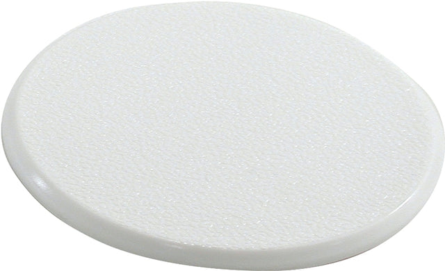 Shepherd Hardware 9552 Round Protector, White, 5 in L, 5 in W, Plastic