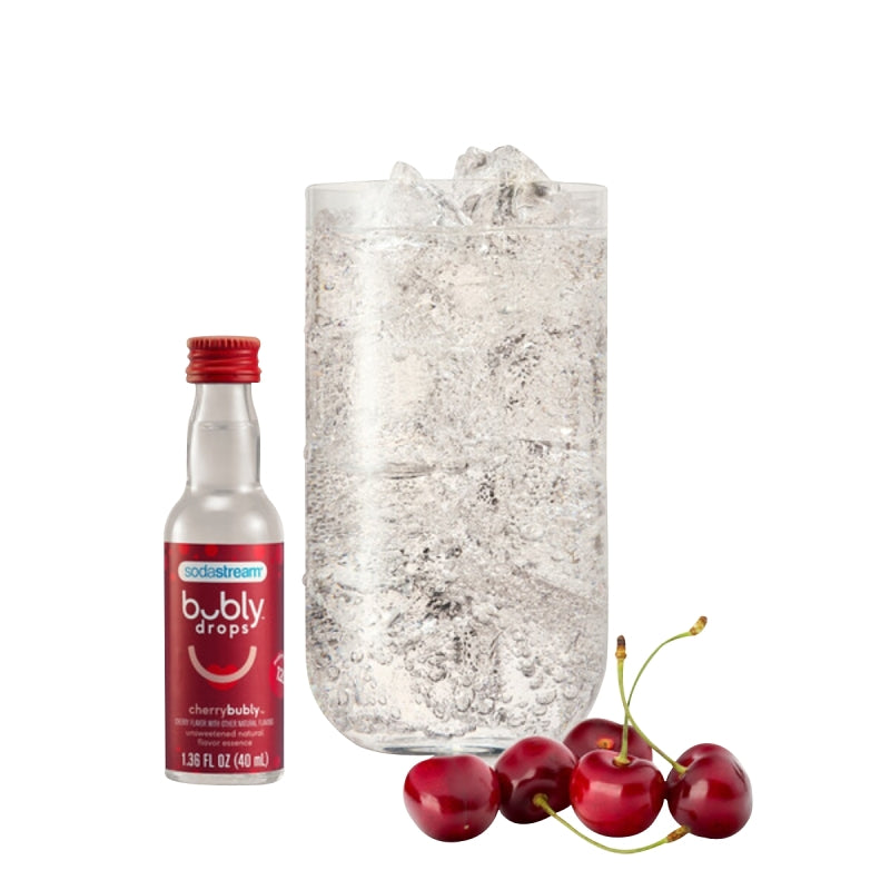 Sodastream 1025225010 Soft Drink, Cherry Flavor, 40 mL Bottle, Pack of 6