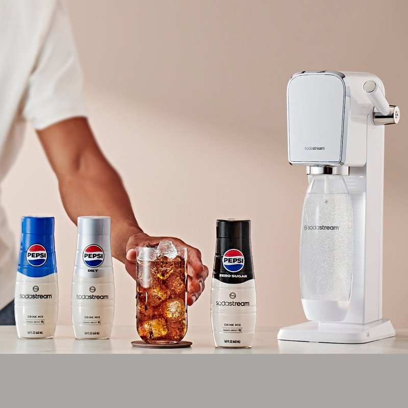 Sodastream 1924202011 Zero Sugar Beverage Mix, Water, Pepsi, 14.9 fl-oz Bottle