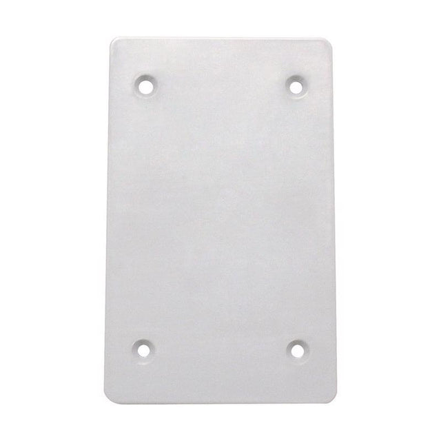 Sigma Engineered Solutions Rectangle Plastic 1 gang 4.63 in. H X 2.87 in. W Flat Box Cover