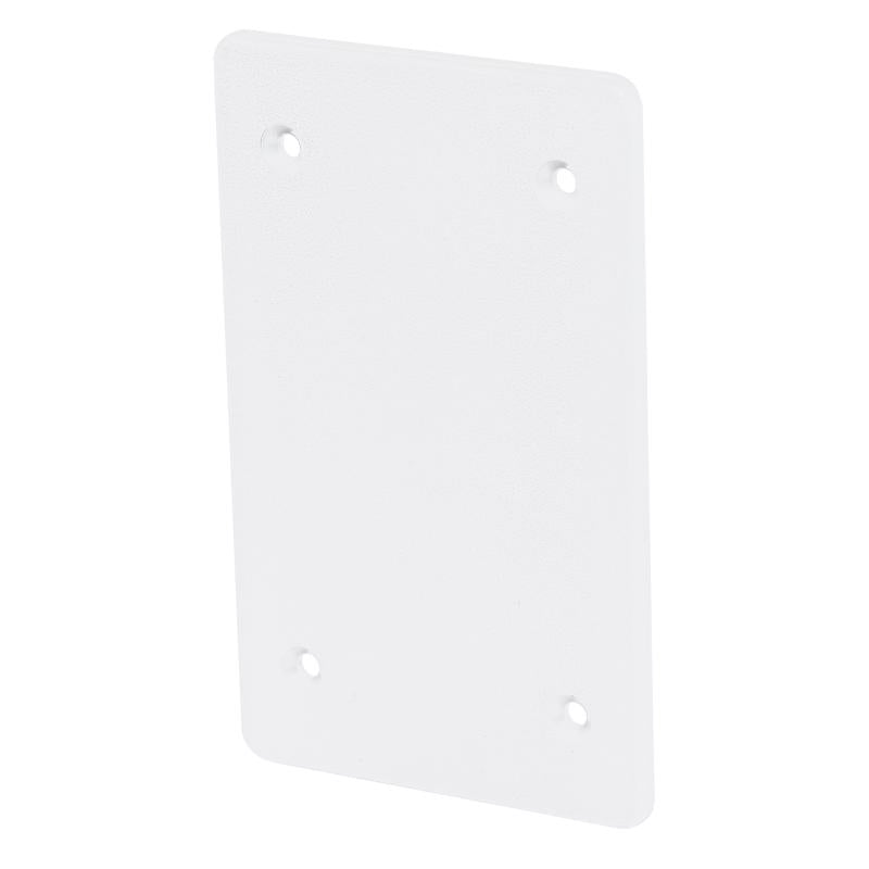 Sigma Engineered Solutions Rectangle Plastic 1 gang 4.63 in. H X 2.87 in. W Flat Box Cover
