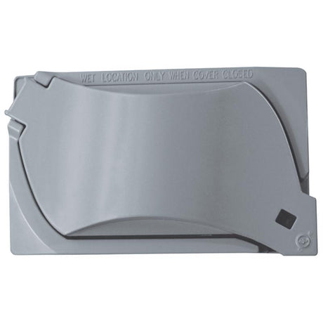 Sigma Engineered Solutions Rectangle Plastic 1 gang 4.76 in. H X 3.01 in. W Universal Cover