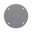 Sigma Engineered Solutions Round Plastic 4.29 in. H X 4.29 in. W Flat Box Cover