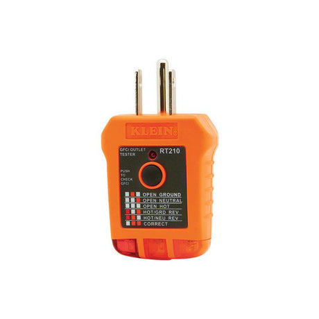 Klein Tools LED GFCI Receptacle Tester 1 pk