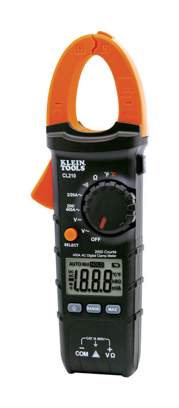 Klein Tools -40 - 1832 F LCD Clamp Meter