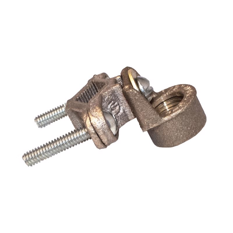 Sigma Engineered Solutions ProConnex 1 in. Copper Alloy Ground Clamp with Hub 1 pk