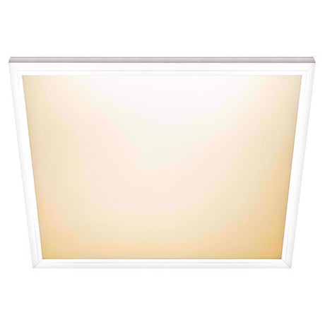Feit EDGELIT 1 in. H X 23.9 in. W X 23.9 in. L Frost White LED Flat Panel Light Fixture