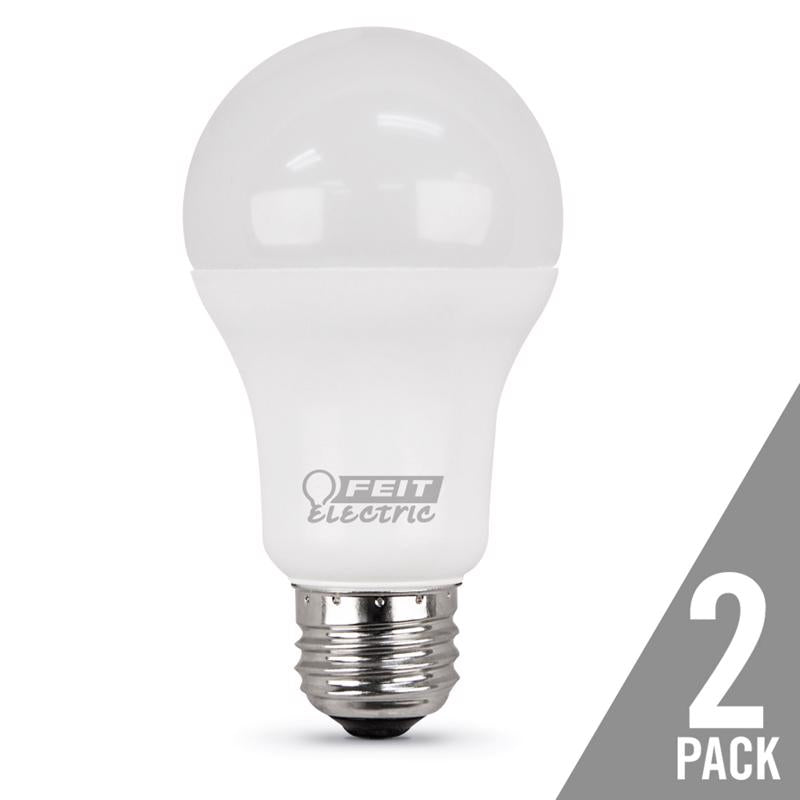 Ace A19 E26 (Medium) LED Bulb Soft White 100 Watt Equivalence 2 pk, Pack of 6