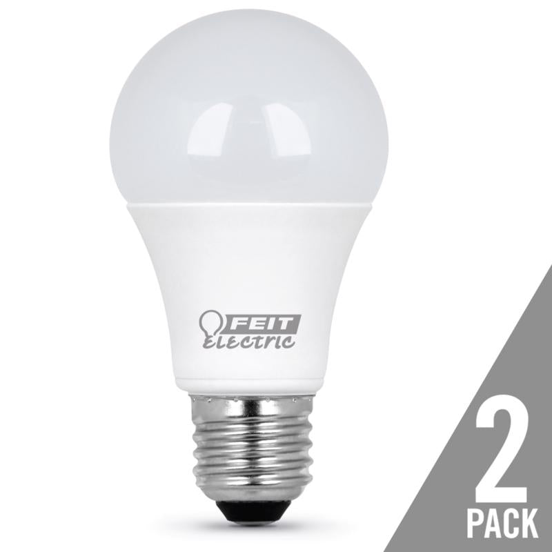 Ace A19 E26 (Medium) LED Bulb Soft White 75 Watt Equivalence 2 pk, Pack of 6