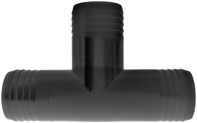 Green Leaf T14P Hose Adapter Tee, Polypropylene, Black, Pack of 5