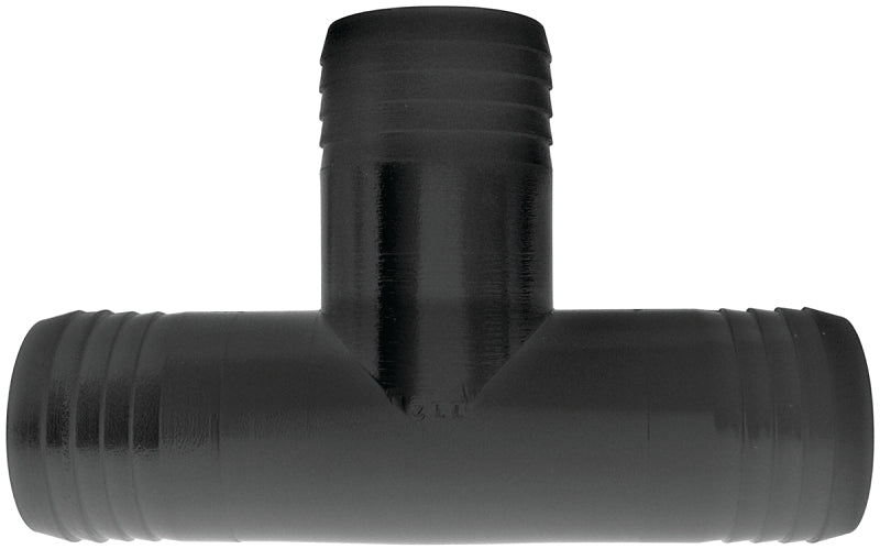 Green Leaf T34P Hose Adapter Tee, Polypropylene, Black, Pack of 5
