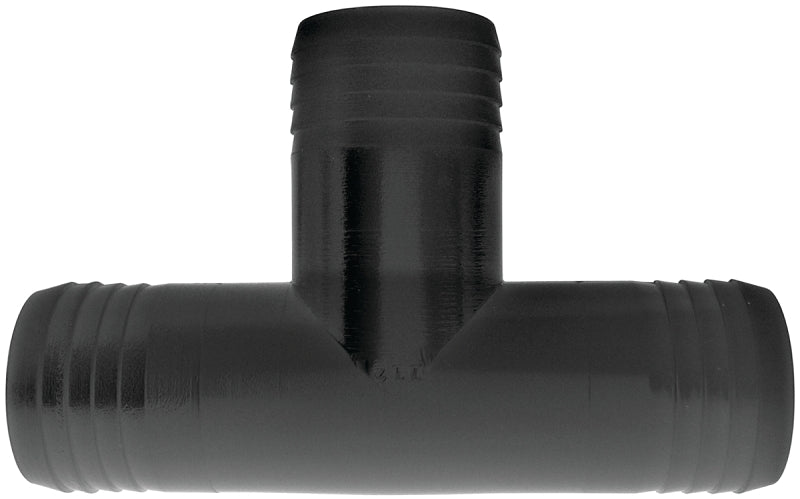 Green Leaf T100P Hose Adapter Tee, Polypropylene, Black, Pack of 5