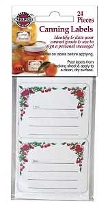 Norpro 602 Canning Label, 4-1/2 in L, 2-1/2 in W, Pack of 24