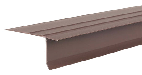 Amerimax 3715419 Drip Edge, 10 ft L, Vinyl, Brown, Pack of 25