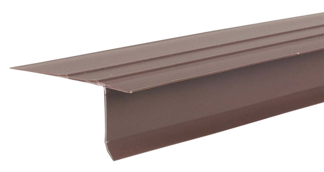 Amerimax 3715419 Drip Edge, 10 ft L, Vinyl, Brown, Pack of 25