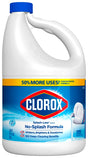 Clorox Splash-Less 32411 Concentrated Bleach, 117 oz, Liquid, Regular, Pack of 3