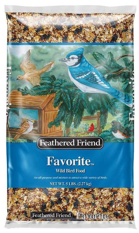 Feathered Friend 14388 Favorite Blend, 5 lb Bag