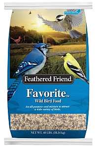 Feathered Friend Favorite Series 14423 Favorite Blend, All-Purpose, 40 lb Bag