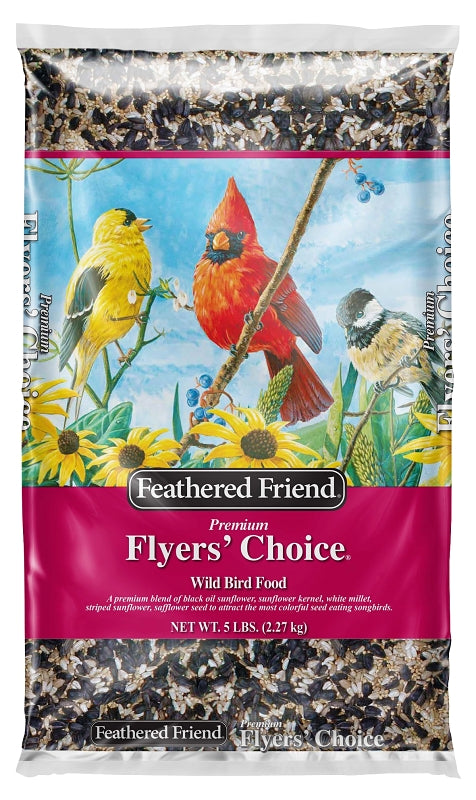 Feathered Friend 14398 Flyers' Choice, Seed, 5 lb Bag
