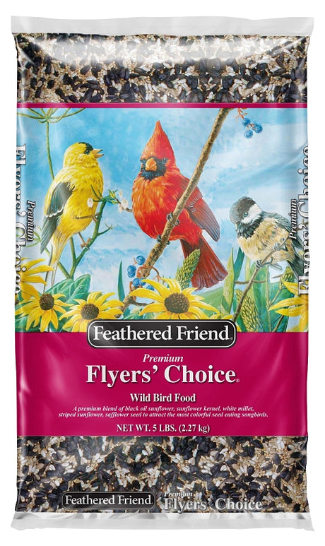 Feathered Friend 14398 Flyers' Choice, Seed, 5 lb Bag