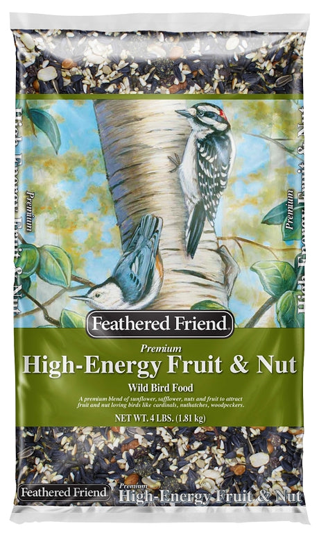 Feathered Friend 14392 High Energy Fruit & Nut, 4 lb