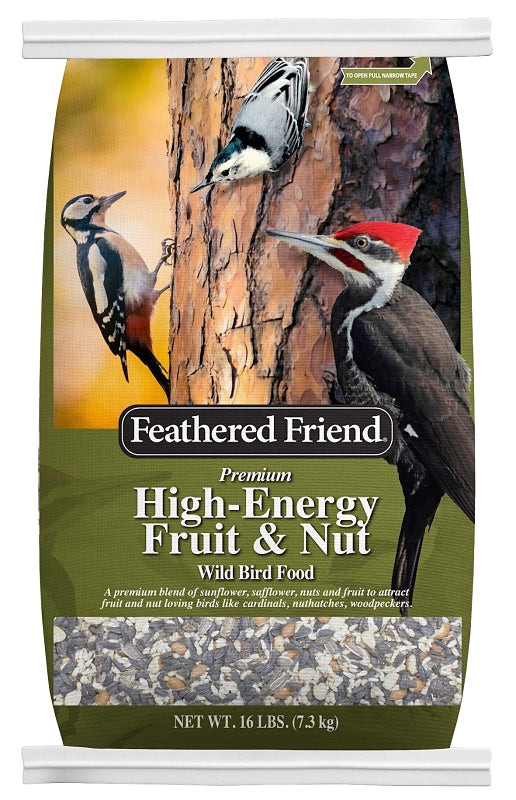 Feathered Friend 14393 High Energy Fruit & Nut, Seed, 16 lb Bag