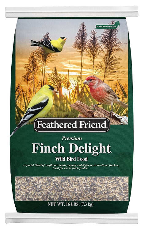 Feathered Friend 14412 Finch Delight, Seed, 16 lb Bag