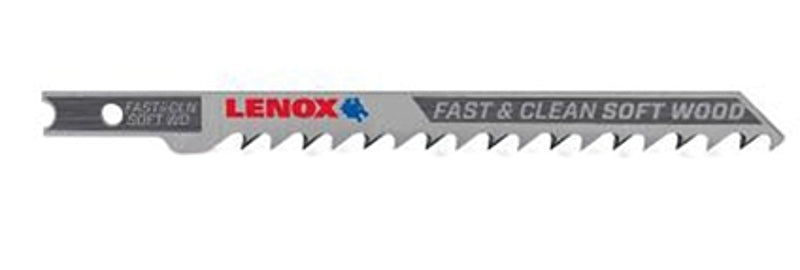 Lenox 1991404 Jig Saw Blade, 7/32 in W, 3-1/2 in L, 20 TPI, 3/PK
