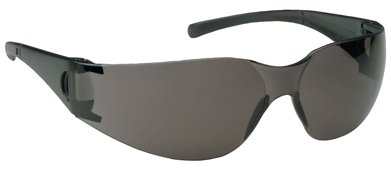 Jackson Safety 25631 Safety Glasses, Smoke Lens, Hard-Coated Lens, Polycarbonate Lens, Pack of 12