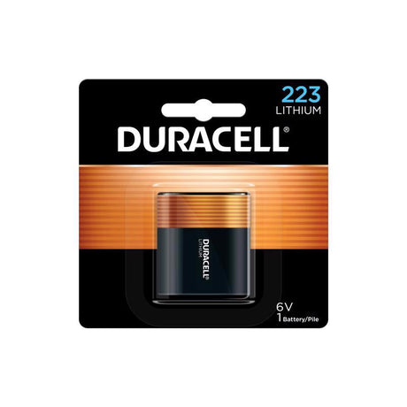 Duracell Lithium 223 6 V 1400 mAh Camera Battery 1 pk